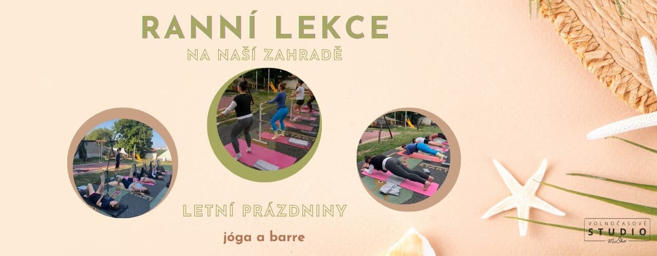 Ranní lekce na naší zahradě